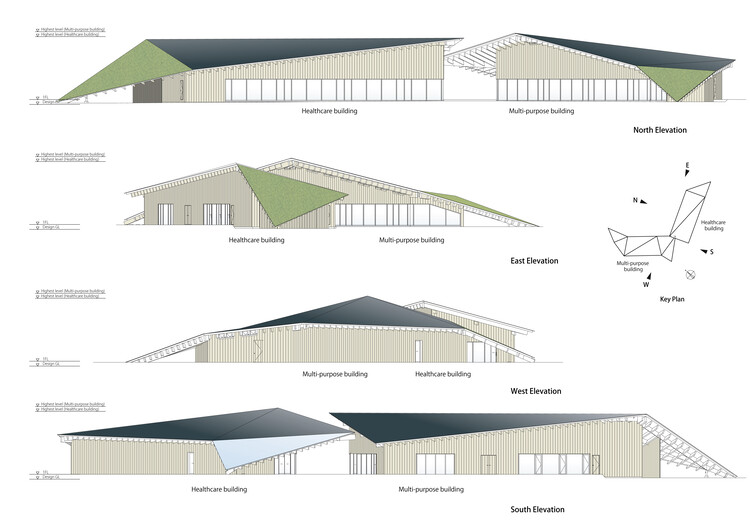 Оздоровительный центр KANEKA / Kengo Kuma & Associates + TAISEI DESIGN Planners Architects & Engineers — Изображение 27 из 29