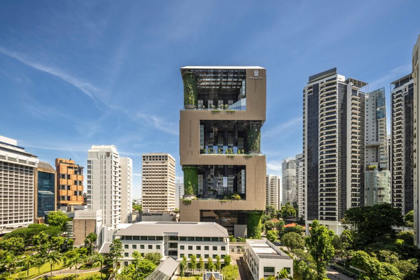 Отель Pan Pacific Orchard от WOHA