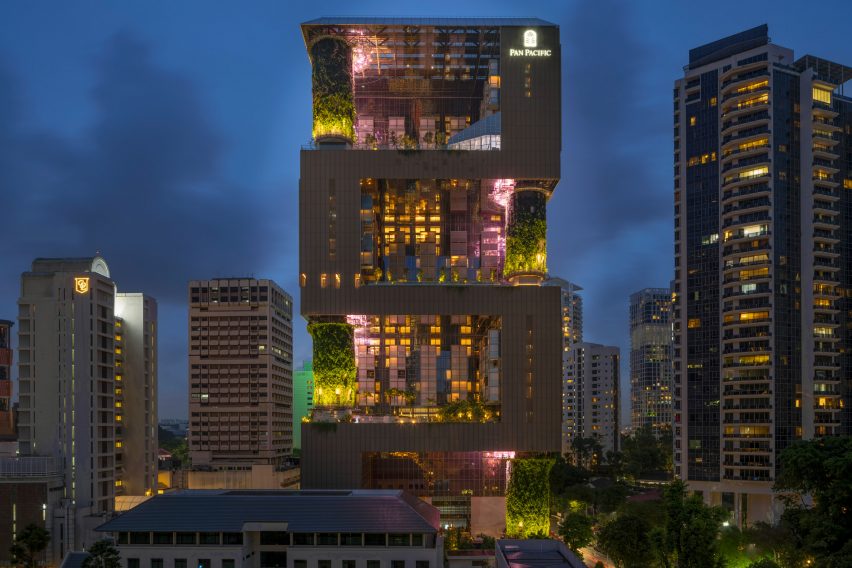 Отель Pan Pacific Orchard от WOHA