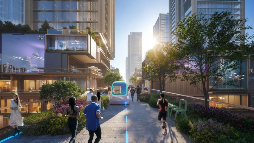 Изображения района Юхан от Foster + Partners