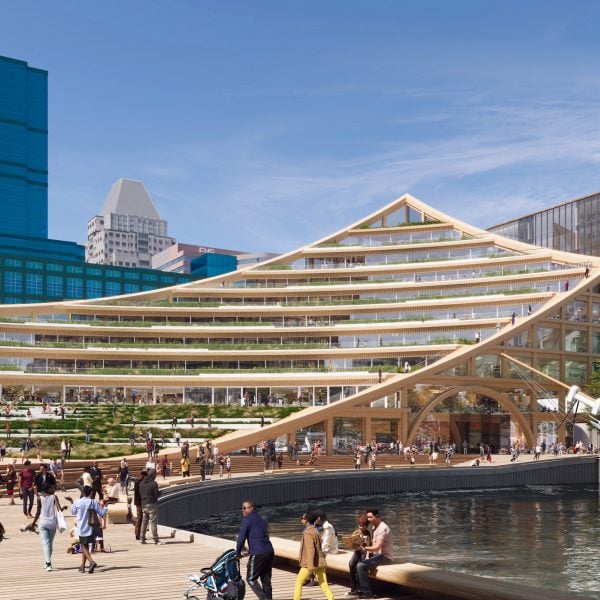 3XN построит ступенчатое здание для Внутренней гавани Балтимора