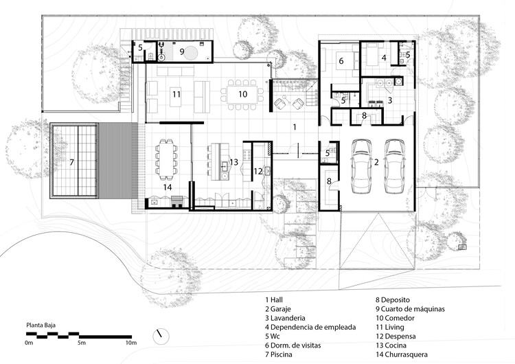 Дом Флореста / DB Estudio de Arquitectura — изображение 19 из 21