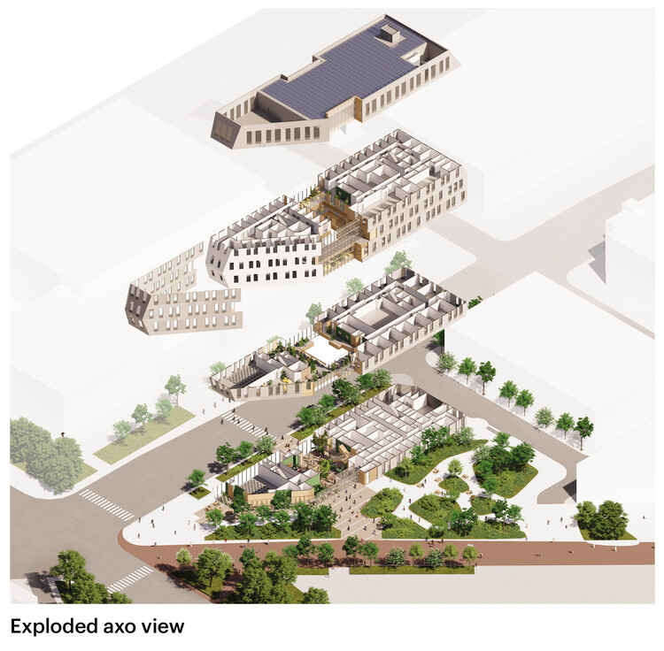 MVRDV и Diamond Schmitt совместно работают над расширением кампуса Университета Торонто в Скарборо – изображение 7 из 22