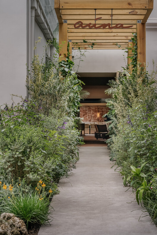 Ресторан AÚNA / MRD Arquitectos - Экстерьерная фотография, сад, двор