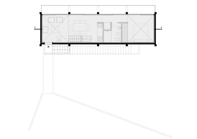 Дом-мастерская / Агустин Берзеро + Мануэль Гонсалес Велья (Tectum arquitectura) — Изображение 15 из 20