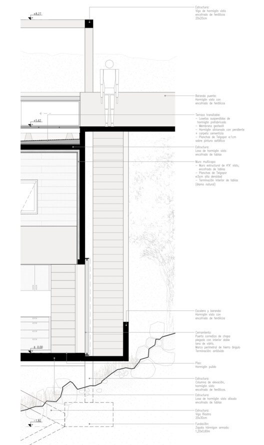 Дом-мастерская / Агустин Берзеро + Мануэль Гонсалес Велья (Tectum arquitectura) — изображение 20 из 20