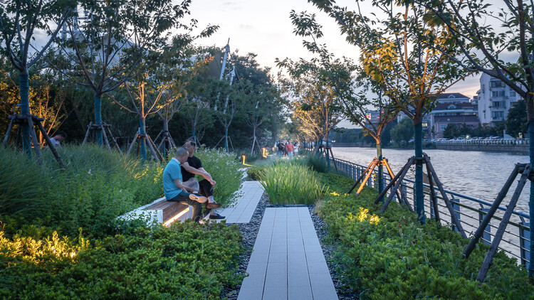 Jinqiao Caojiagou Riverfront Renewal Design / Дизайн VIASCAPE - Экстерьерная фотография, Сад