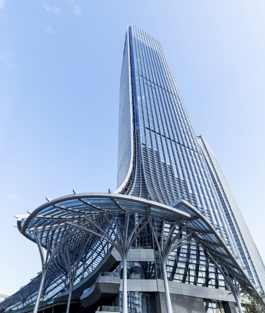 Shanghai West Bund AI Tower & Plaza / Nikken Sekkei — фотография экстерьера
