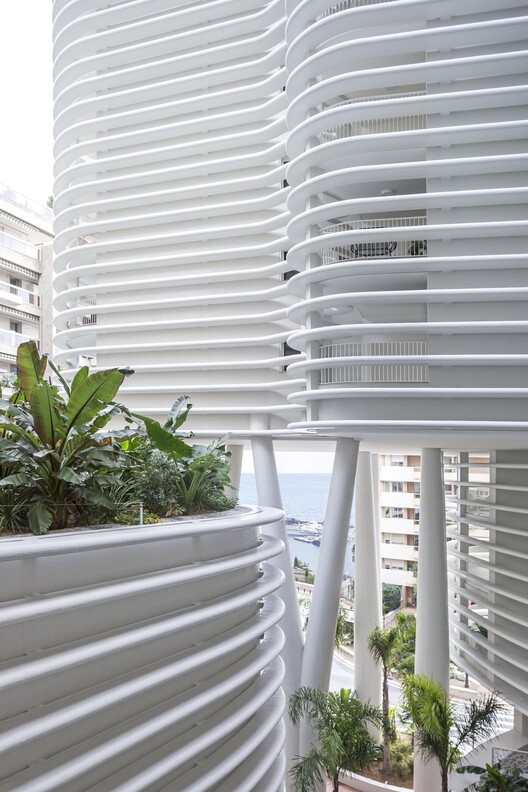 Башня Гонория в Монако / Jean-Pierre Lott Architecte - Окна, Фасад