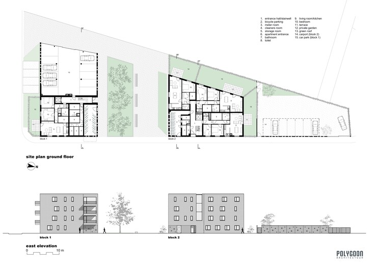 Социальная и многоуровневая жизнь / POLYGOON Architectuur — Изображение 25 из 30