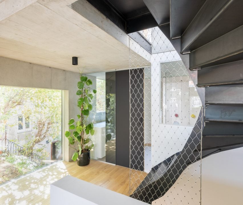 Внутренний вид городского таунхауса PSLA Architekten в Вене