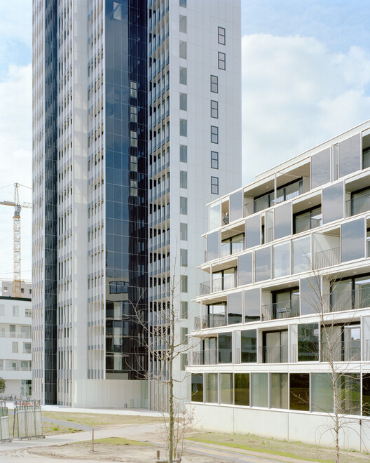 Tweewater Housing / XDGA - Xaveer De Geyter Architects - Фотография экстерьера, окна, фасад