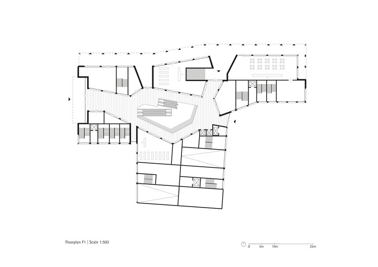 Город в городе Коммерческое здание / gmp Architects — изображение 20 из 25