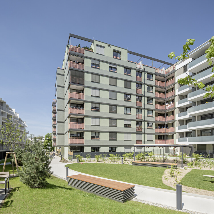 Жилье для родителей-одиночек / Clemens Kirsch Architektur - Фото экстерьера, окна, фасад