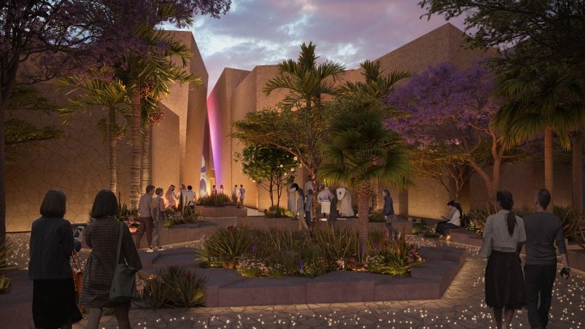 Визуализация павильона на выставке Expo 2025 в Осаке