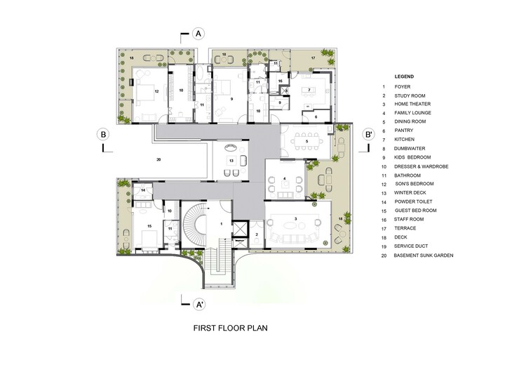 Резиденция Zen Spaces / Sanjay Puri Architects — изображение 22 из 25