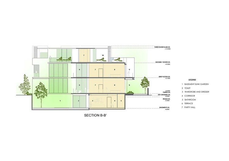Резиденция Zen Spaces / Sanjay Puri Architects — Изображение 25 из 25