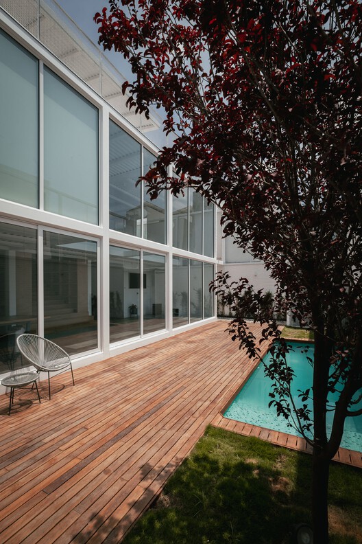 Brisas House / Garza Camisay arquitectos - Фотография Экстерьера, Окна, Кирпич, Фасад, Терраса