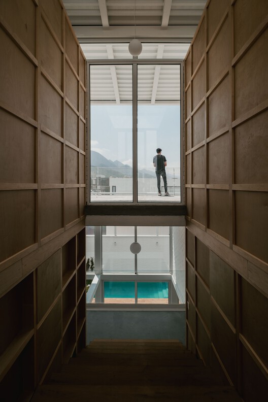 Brisas House / Garza Camisay arquitectos - Фотография интерьера, шкаф, стекло