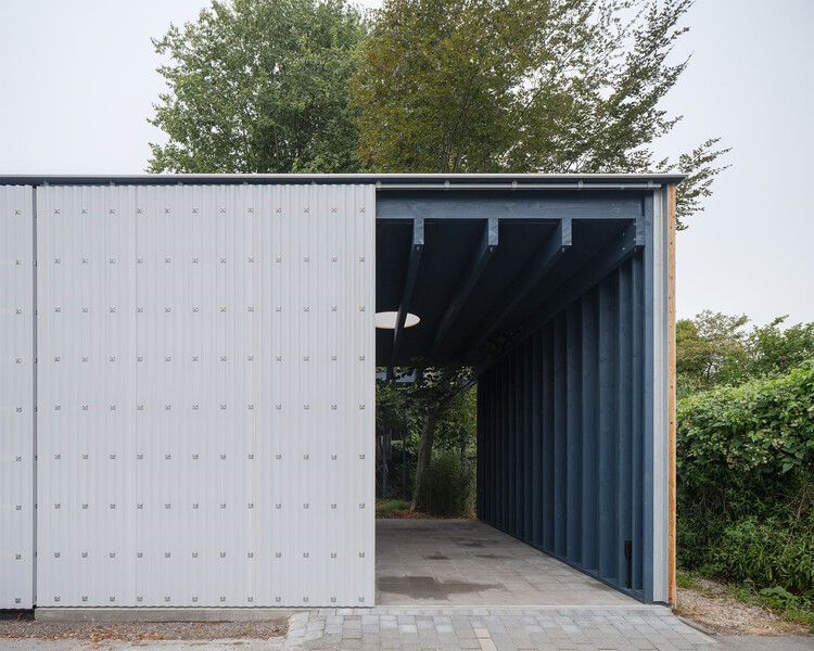ge(LUIF)el Pool Pavilion / Atelier Janda Vanderghote - Фотография экстерьера, фасад