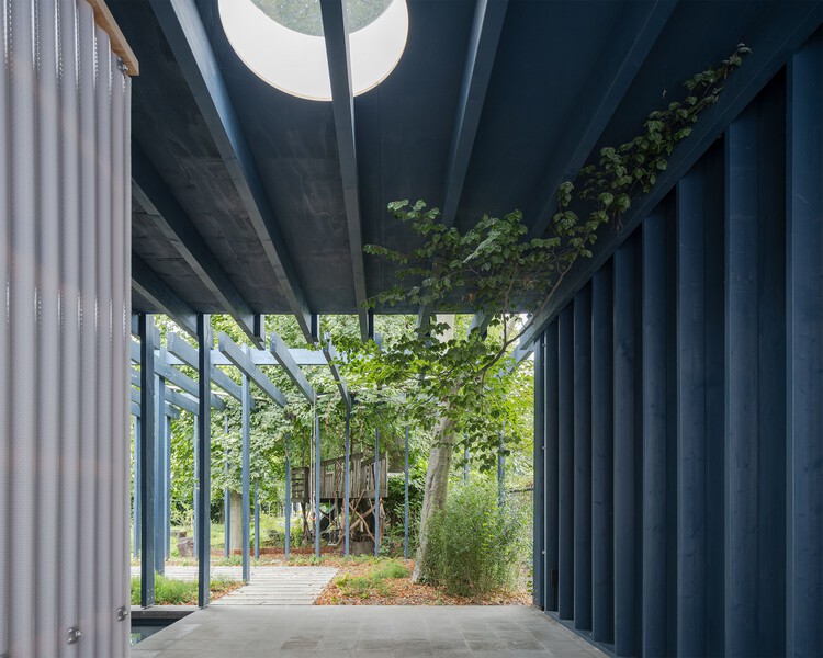 ge(LUIF)el Pool Pavilion / Atelier Janda Vanderghote - Фотография интерьера