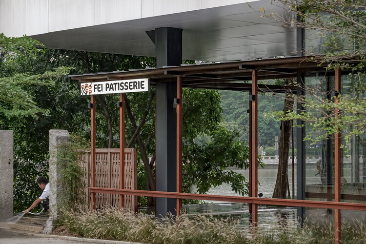 Деревянный павильон у реки - FEI PATISSERIE / NEME Studio Architects - Экстерьерная фотография