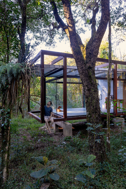 Павильон Гуаху / YVA Arquitetura - Экстерьерная фотография, Лес