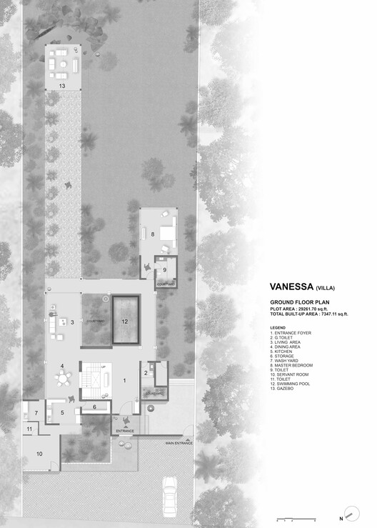 Вилла Vanessa Weekend / The Grid Architects — изображение 14 из 20