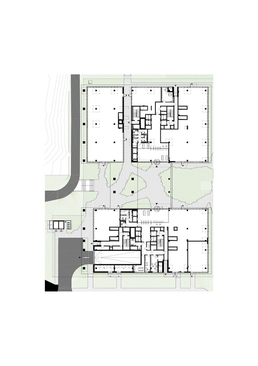 Офисы на берегу озера / Grupa 5 Architekci — изображение 13 из 17