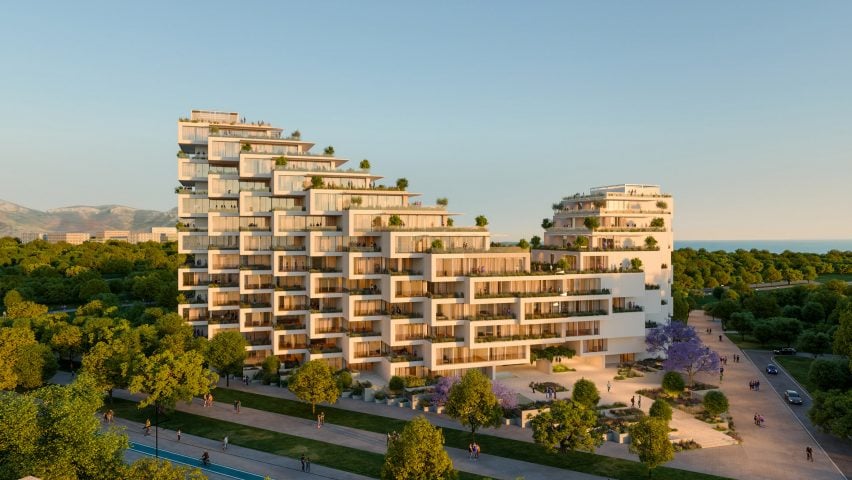 Жилье Park Rise в Эллиниконе от BIG