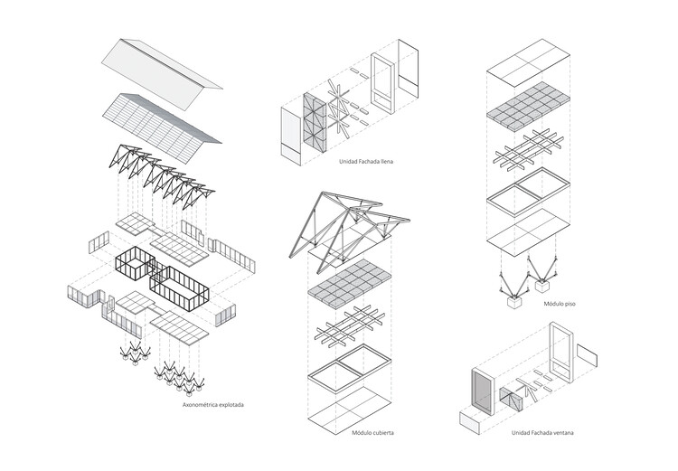 Прототип системы промышленного строительства / Ignacio Rojas Hirigoyen Arquitectos + The Andes House — Изображение 16 из 18