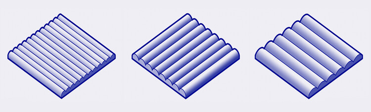 Популярность рифленых панелей в современных интерьерах: V-образные гофрированные, шиферные, рифленые, рифленые — изображение 17 из 26