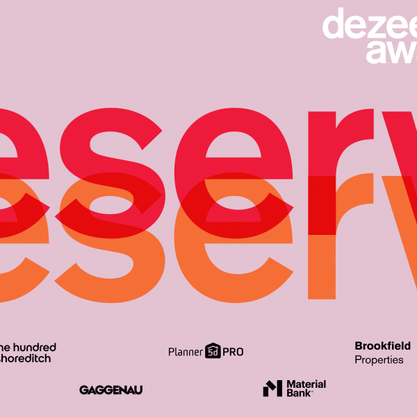 Билеты на вечеринку Dezeen Awards 2023 уже в продаже
