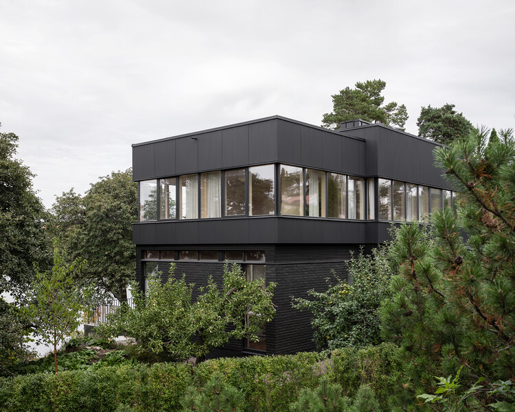 Дом Рио / Крупински/Krupinska Arkitekter - Фотография Экстерьера, Окна, Фасад