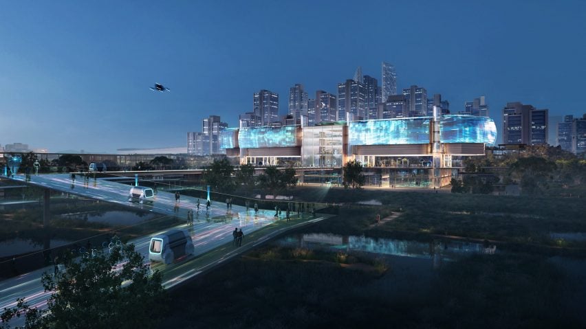 Здания компании Foster + Partners в Ханчжоу