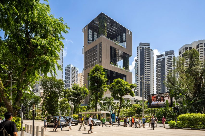 Отель Pan Pacific Orchard от WOHA