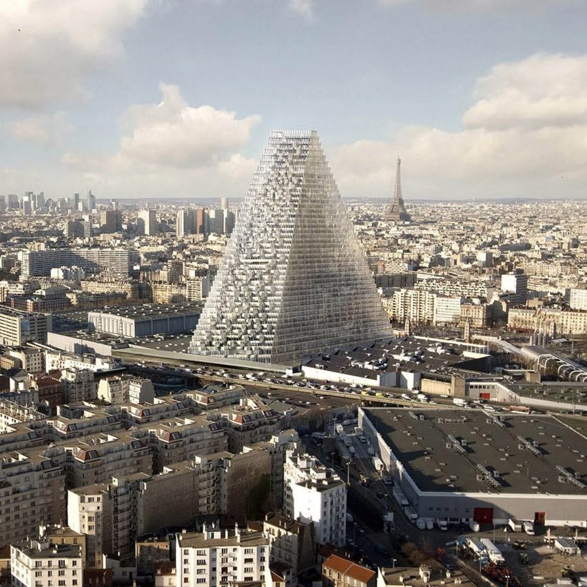 Рендеринг Tour Triangle от Herzog & de Meuron