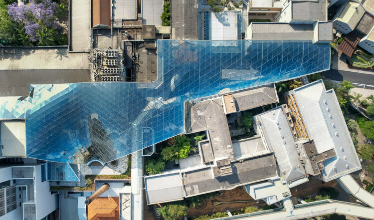 Стеклянная крыша Rua da Saúde / schlaich bergermann und Partner - Фотография экстерьера, окон, фасада