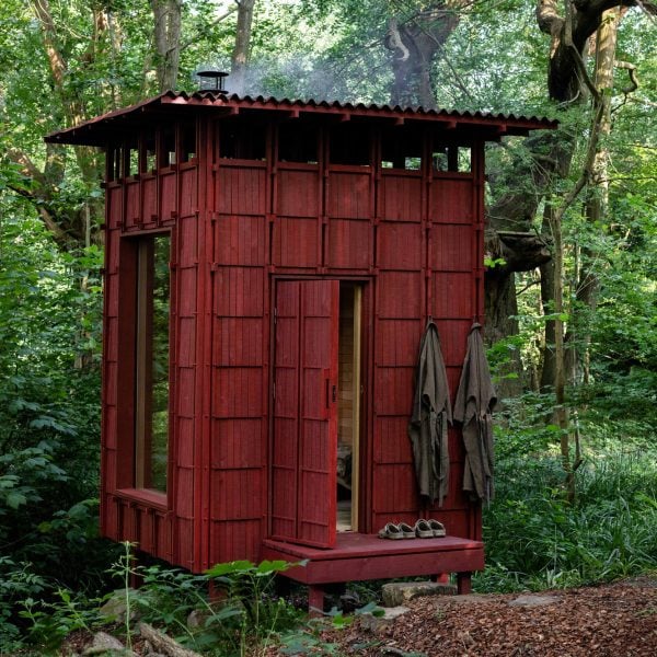 Компания Building Works создает сауну Drying Shed в лесу Восточного Суссекса