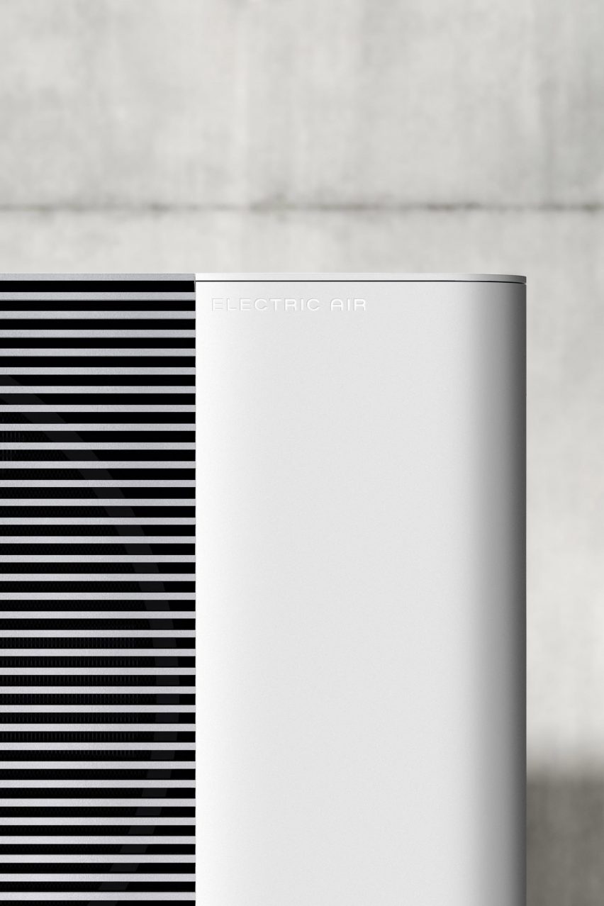 Изображение изогнутой конструкции продукта Electric Air.