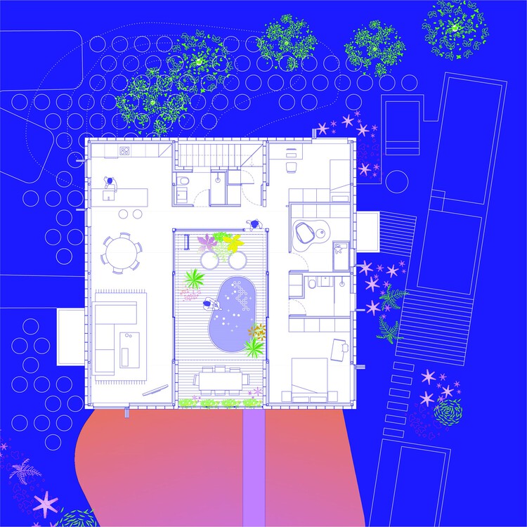 Muscles House / Impepinable Studio — Изображение 43 из 47