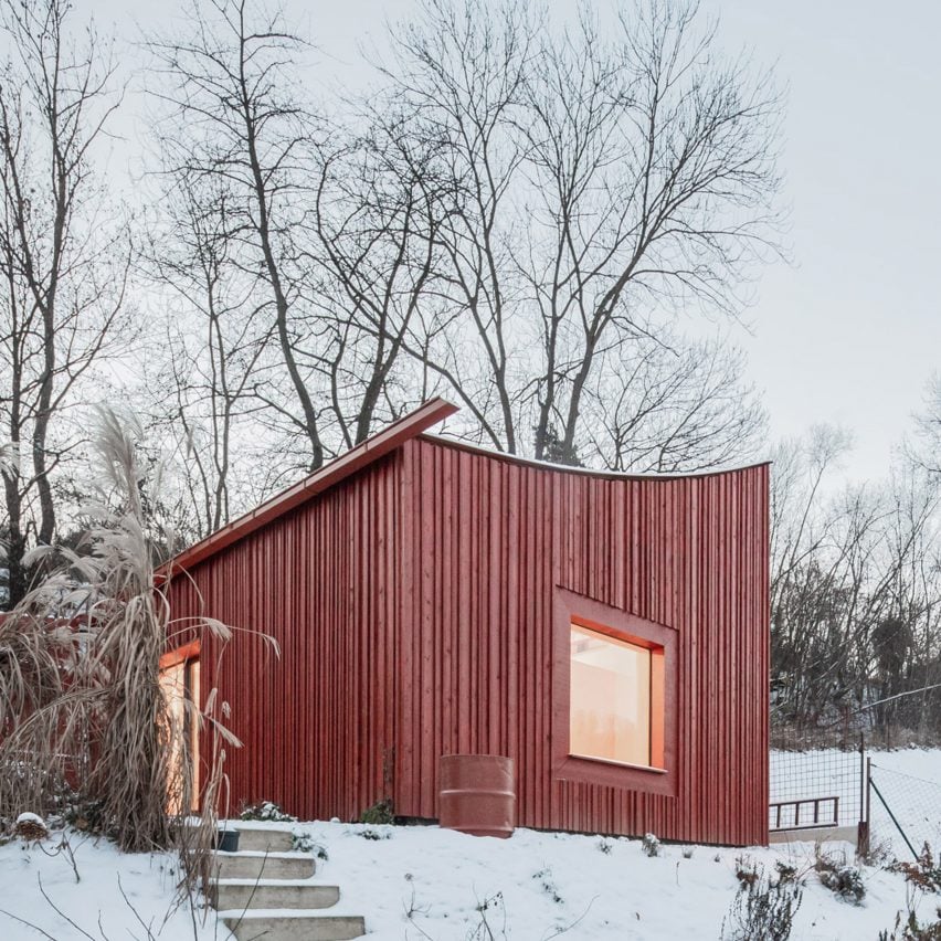 Хижина над городом от Byro Architekti