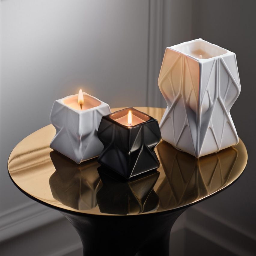 Свечи Prime Small Candle Duo от Zaha Hadid Design