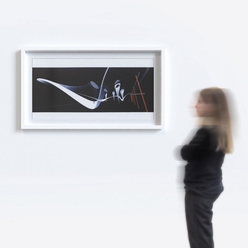 Волнистый принт от Zaha Hadid Design