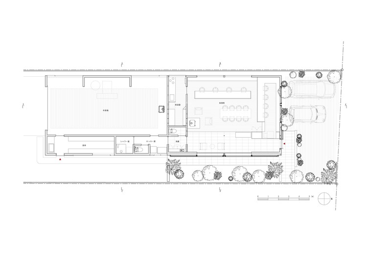 Офис в Минамиёсида / Taichi Nishishita Architect & Associates — изображение 21 из 22
