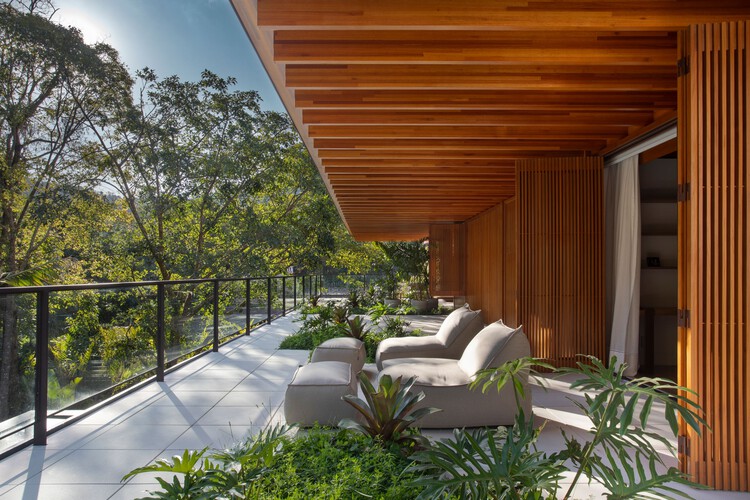 HPZ House / Magarão + Lindenberg Arq - Фотография экстерьера, балка