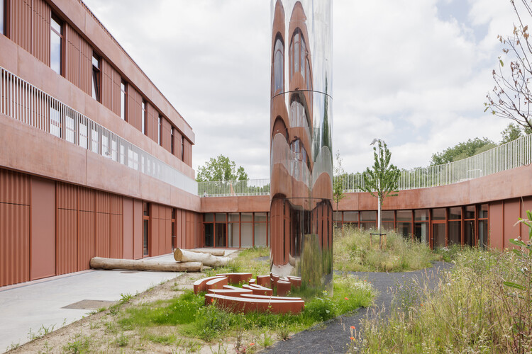 Детский кампус Theodoor / cuypers & Q Architecten - Фотография экстерьера, окна, фасад