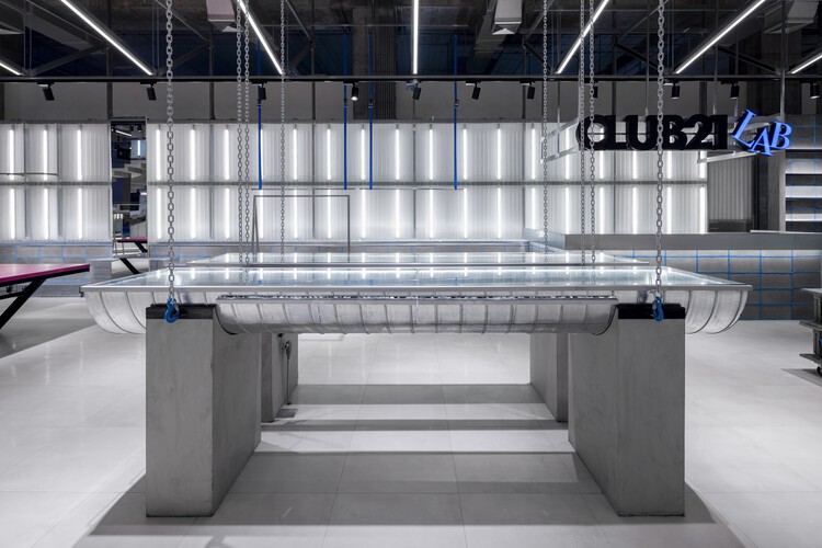 CLUB21 LAB / Студия Крубка - Интерьерная фотография, Балка, Сталь