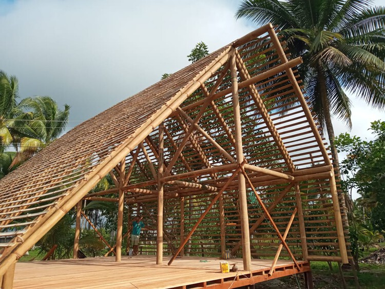 Toquilla House / Rama Estudio - Экстерьерная фотография, балка