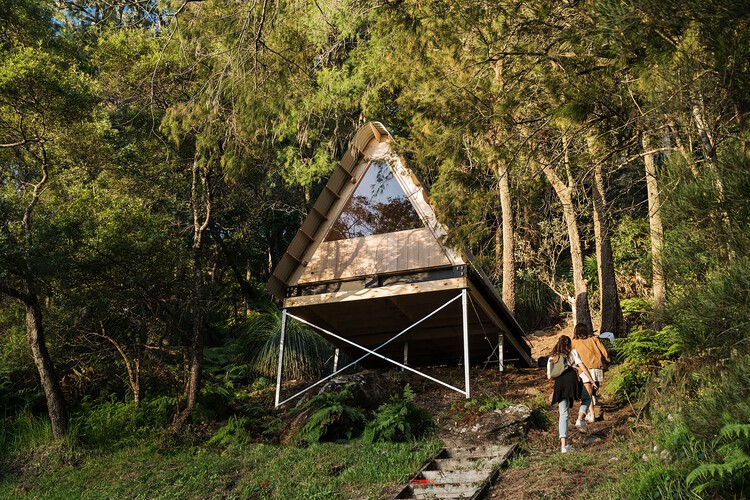KABINA Prototype / NODO Arquitectura + Naturaleza - Фотография экстерьера, Лес